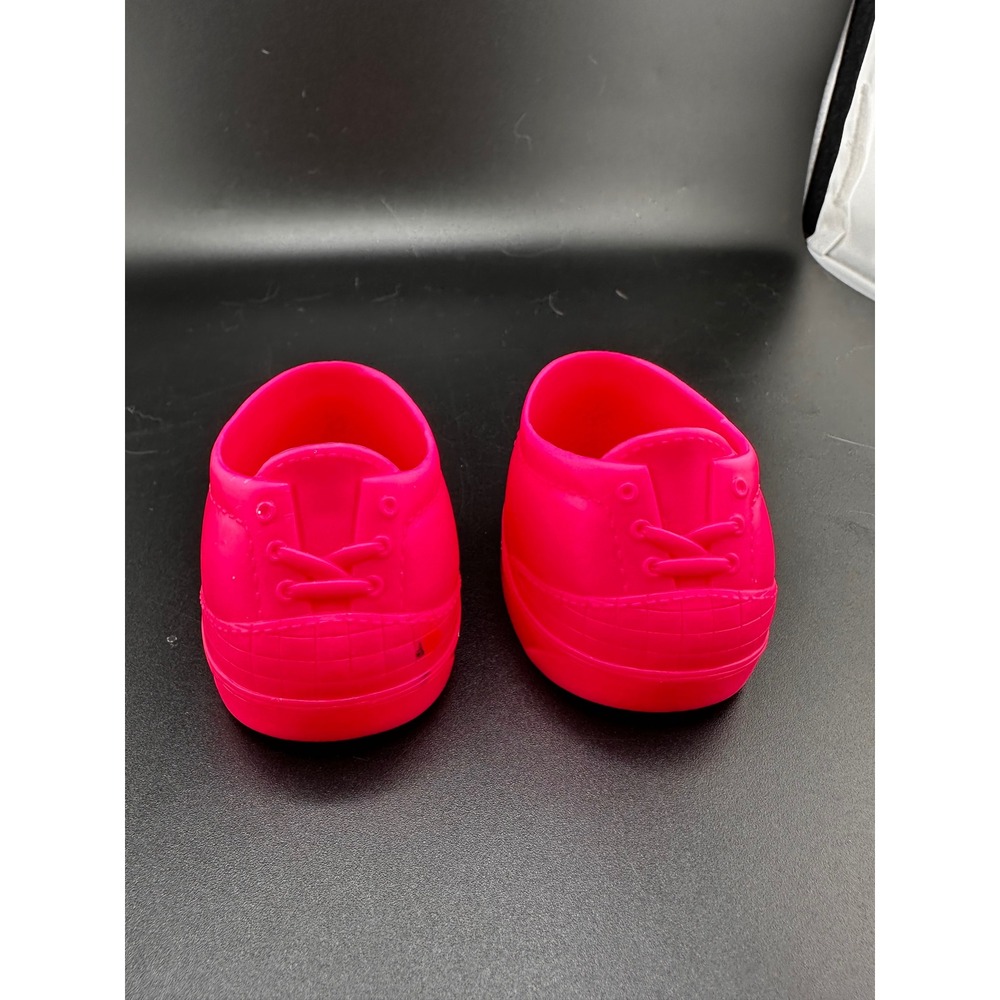 2012 Jakks Pacific Cabbage Patch Kids Play Along Hot Pink Sneakers RARE READ